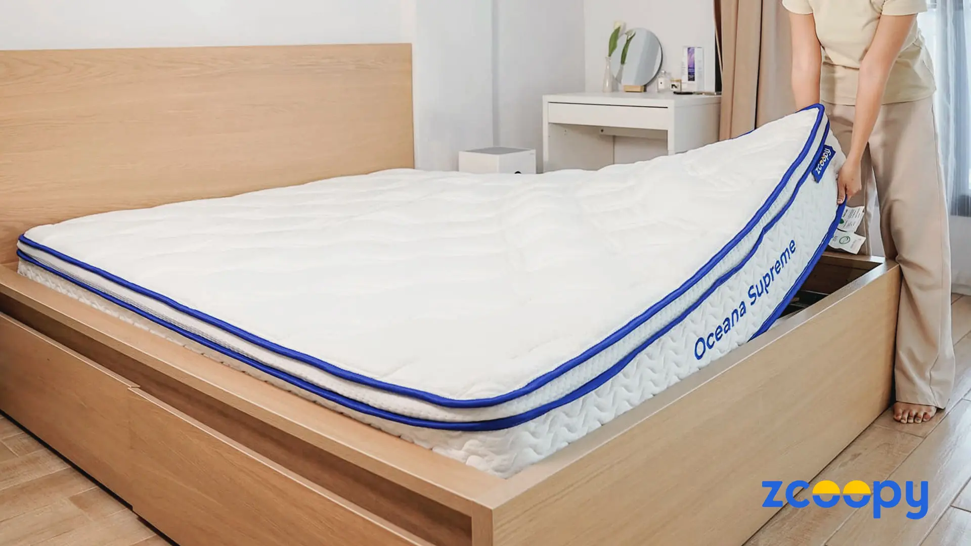 ซื้อที่นอนยี่ห้อไหนดี รีวิวที่นอนมาตรฐานโรงแรม Zcoopy 1